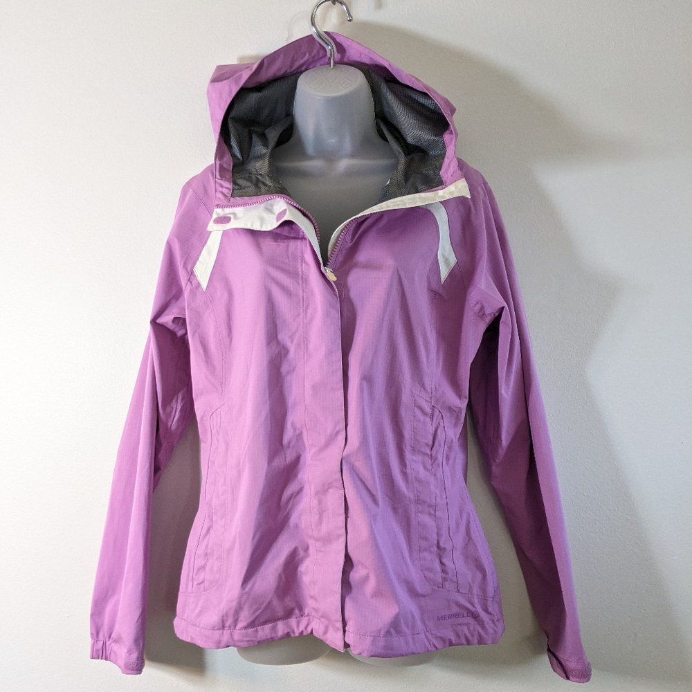 Merrell Hoodie outer shell for outdoor activity Pink Women Jacket